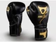 Рукавички тренувальні RINGHORNS Charger by Venum Boxing Gloves 14 унцій чорний/золотий (6082) - изображение 1
