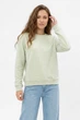 Кофта жіноча однотонна оливкового кольору Fashion розмір 44-48 (216026) - зображення 1