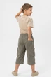 Бриджі дитячі для хлопчика кольору хакі Fashion зріст, см 128 (215884) - зображення 3