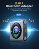 Bluetooth-адаптер JOYROOM JR-CB2 Bluetooth 5.3 приемник/передатчик (2-в-1) AUX 3.5 мм для авто и ТВ Dark Gray - изображение 2