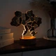 Светильник-ночник 3D «Карта Украины» LED многослойный из дерева от Enjoy The Wood RGB подсветка - изображение 3
