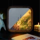 Декоративный деревянный LED-ночник «Киевская Весна» EnjoyTheWood, тёплая подсветка - изображение 5