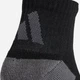 Набір чоловічих шкарпеток коротких Adidas ESS CC QRT JC6453 43-45 (L) 3 пари Чорний (4067901879179) - зображення 4