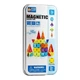 Дорожній магнітний міні-конструктор Mini Magnetic Tiles у металевому боксі 36 деталей - зображення 1