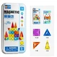Дорожній магнітний міні-конструктор Mini Magnetic Tiles у металевому боксі 36 деталей - зображення 4