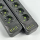 Сетевой удлинитель 2м на 5 розеток + 3USB + Type-C UA Power F25U сетевой фильтр с USB 63258 - изображение 4