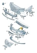 Кріплення переднього бампера Volkswagen Passat B6 2005-2010, ліве, AVTM, 3C0807723, 187407937 - зображення 2