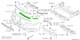 Крепление переднего бампера Subaru Outback 2015-2018, верхнее, AVTM, 57705AL040, 186731931 - изображение 2