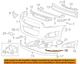 Кріплення переднього бампера Chevrolet Aveo 2012-2016, нижнє, праве, AVTM, 96695219, 181712934 - зображення 2