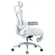 Крісло офісне з підставкою для ніг Sihoo DORO C300L Mesh White - зображення 3