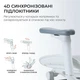 Крісло офісне з підставкою для ніг Sihoo DORO C300L Mesh White - зображення 7