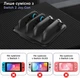 Док-станція OdiuK SN006 4-в-1 для Nintendo Switch 2 Joy-Con магнітна зарядна станція чорна (SKU-031) - изображение 4