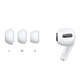 Силіконові амбушури для AirPods Pro вакуумні насадки для навушників Ear Tips White 3 пари S M L - изображение 2