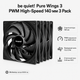 Вентилятор для корпуса be quiet! Pure Wings 3 PWM High-Speed 140 мм 1800 об/мин 3 Pack Black (BL138) - изображение 1