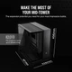 Корпус для ПК CORSAIR 6500X / без БЖ / Чорний (102132520) - Уцінка - зображення 7