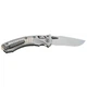 Нож Microtech Amphibian RAM-LOK Marfione Select Stonewash Frag Pattern Bronze Titanium - изображение 2