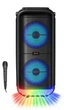 Портативная Bluetooth-колонка SPS ZQS6227 с функцией караоке и цветной подсветкой 10376 - изображение 3