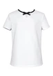 Блузка для девочки с коротким рукавом Sly 119/S/18 белый 152 - изображение 2