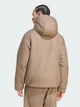 Куртка демисезонная с капюшоном мужская Adidas Essentials Climawarm 3-Stripes Insulated KF2685 XL Khaki Six (4068804718633) - изображение 2