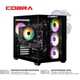 Ігровий комп'ютер COBRA (A87F.32.S10.56T.23086) Чорний / AMD Ryzen 7 8700F / RAM 32 ГБ / SSD 1 ТБ / RTX 5060 Ti 16 ГБ - зображення 4