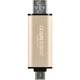 USB флеш накопичувач Transcend 128GB JetFlash 930 Gold-Black USB 3.2/Type-C (TS128GJF930C) - зображення 7
