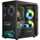 Корпус LogicConcept PORTOS MESH+GLASS ARGB fans 3x120mm BLACK без БЖ mATX (AM-PORTOS-10-0000000-0002) - изображение 8
