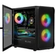 Корпус LogicConcept PORTOS MESH+GLASS ARGB fans 3x120mm BLACK без БЖ mATX (AM-PORTOS-10-0000000-0002) - изображение 9