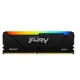 Модуль памяти для компьютера DDR4 8GB 3200 MHz Beast RGB Kingston Fury (ex.HyperX) (KF432C16BB2A/8WP) - изображение 1