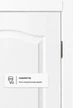 Міжкімнатні двері фарбовані ЛЕКОН Classic White 900мм - зображення 2