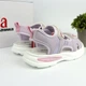 Босоножки для девочки Apawwa (ABX0403P purple) Размер 32, 20.3 см - изображение 6