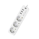 Мережевий фільтр (подовжувач) PREMIUM LP-X3 USB 4 м White (2200 Вт) - зображення 3