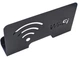Подставка для роутера Wi-Fi чёрная вертикальная металлическая, короб настенный держатель маршрутизатора на стену, универсальная полка под роутер WiFi 275х150х55 мм крепление органайзер под вайфай свич модем - изображение 11