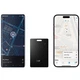 Брелок Hoco E102 Nida Dual card type anti-lost device 100 mAh Розумний пошуковий GPS-трекер Apple Find My/Android HUB для iOS та Android Чорний - изображение 6