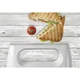 Бутербродниця (міні-гриль) Gorenje SM701GCW 700 Вт, білий - зображення 4