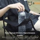 Стул кресло раскладной туристический с сумкой для переноски и подстаканником green - изображение 8