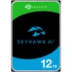 Жесткий диск 3.5" Seagate SkyHawk AI 12TB SATA 512MB 7200 об/мин 6 ГБит/с Black (ST12000VE003) - изображение 1