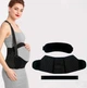 Пояс бандаж дородовый L-XL (25x21x3) для беременных с поддержкой живота и спины, послеродовой с двойной поддержкой, дышащий, черный (SVS) - изображение 3