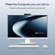 ПК Моноблок ASUS V440VAK-WPC4100 23.8" FHD AG, Intel 5-210H, 16GB, F512GB, UMA, WiFi, кл+м, без ОС, белый - изображение 8