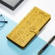 Чохол Embossed Cat and Dog для Xiaomi Poco C85 4G EU 173 mm книжка шкіра PU з візитницею жовтий - зображення 5