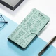 Чехол Embossed Cat and Dog для Xiaomi Poco C85 4G EU 173 mm книжка кожа PU с визитницей мятный - изображение 5