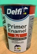 Грунт-емаль Delfi 3в1 Чорна 0,9 кг - зображення 1
