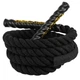 Скакалка канат утяжеленная для кроссфита, бокса, ММА Aopi Extra Thick 2530 длина 3м диаметр 25мм - изображение 2