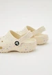 Дитячі крокси для дівчинки Люмінесцентні Crocs Kids' Classic Glow Paint Splatter Clog Summit White/Mult (34/35, бежевий) - изображение 5