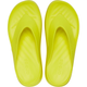 Жіночі шльопанці в'єтнамки Crocs Getaway Platform Flip Acidity (36-37, жовтий) - изображение 3