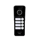 Виклична панель домофону з вбудованим зчитувачем карток SEVEN CP-7504/4 RFID black - зображення 4