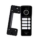 Виклична панель домофону з вбудованим зчитувачем карток SEVEN CP-7504/4 RFID black - зображення 7