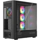 Корпус Modecom VOLCANO AQ500 ARGB MIDI FRONT LCD 6,2”, 4x120mm fans BLACK без БЖ ATX (MC-A-AQ500-4FA-B) - изображение 10