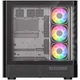 Корпус Modecom VOLCANO AQ500 ARGB MIDI FRONT LCD 6,2”, 4x120mm fans BLACK без БЖ ATX (MC-A-AQ500-4FA-B) - зображення 5