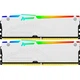 Модуль пам\'яті для комп\'ютера DDR5 32GB (2x16GB) 5600 MHz FURY Beast White RGB Kingston Fury (ex.HyperX) (KF556C40BWAK2-32) - зображення 4