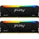 Модуль пам'яті для комп'ютера DDR4 32GB (2x16GB) 3200 MHz FURY Beast RGB Kingston Fury (ex.HyperX) (KF432C16BB2AK2/32) - зображення 1